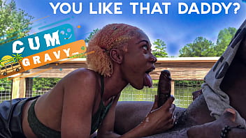 Jamaican Teenager sucking Fellow man sausage In Florida for Cumgravy